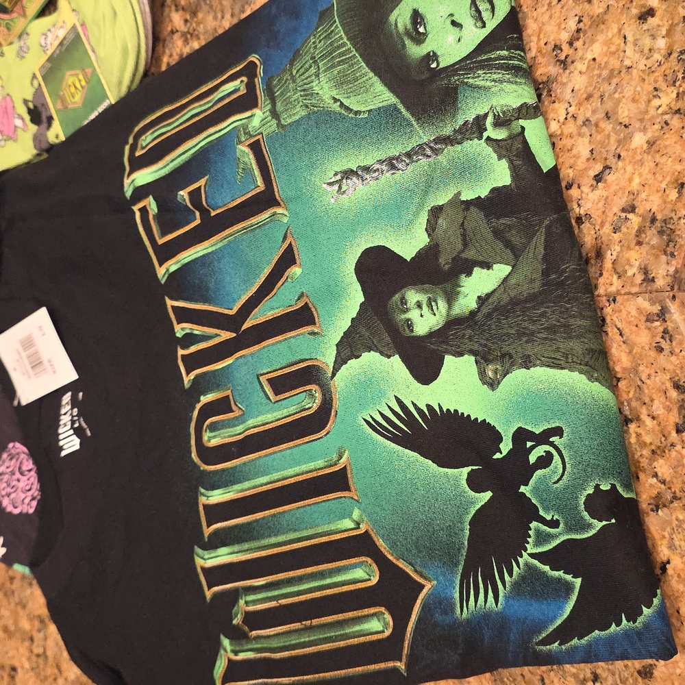 2 NWT Wicked Tee Shirt & Pajama Pant Sets - Picture 2 of 13